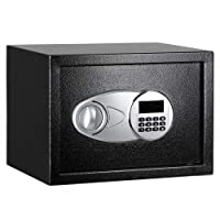 Los mejores  - Amazon Basics - Caja fuerte (14L)- color negro